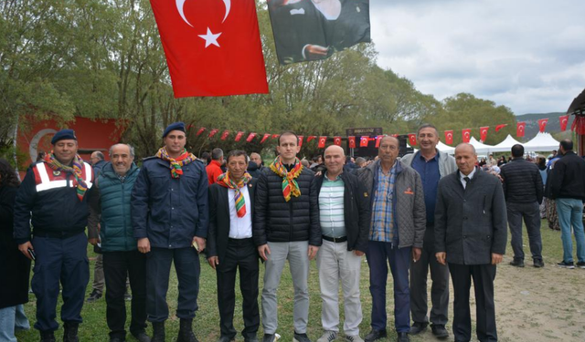 Kaymakam Çolak yağmur duasına katıldı