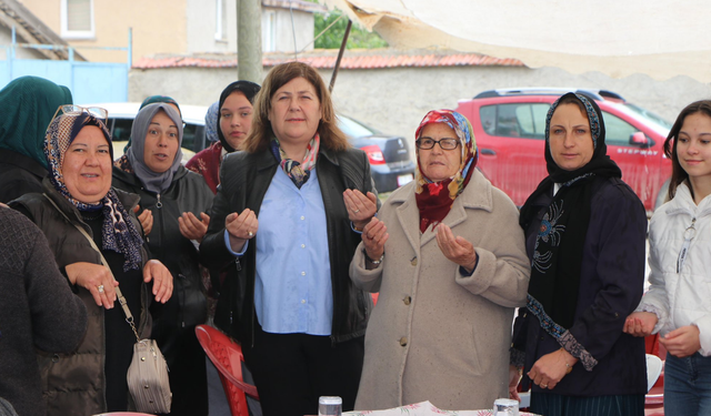 Başkan Konakcı Orhaniye Mahallesi'nde yağmur duasına katıldı