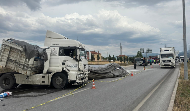 Komşuda tırla kamyonetin çarpıştığı kazada 2 kişi öldü