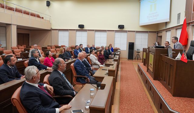 Odunpazarı Belediye Meclisi Başkan Ataç’ı ziyaret etti