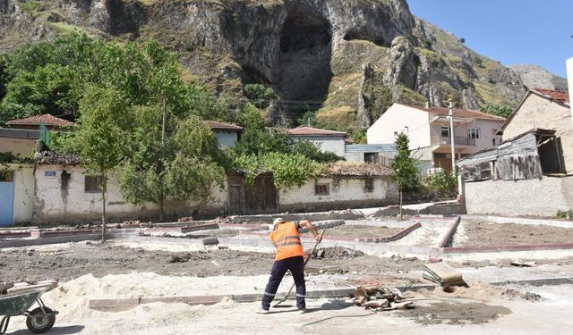 İnönü'de ikinci park yapımı devam ediyor