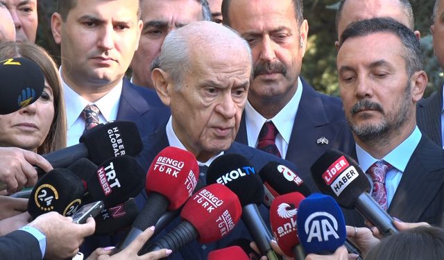 MHP Genel Başkanı Bahçeli: "Bizde çatlama olmaz"