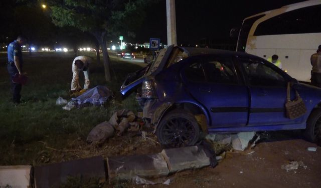 Kütahya'da feci kaza: 1 ölü, 4 yaralı