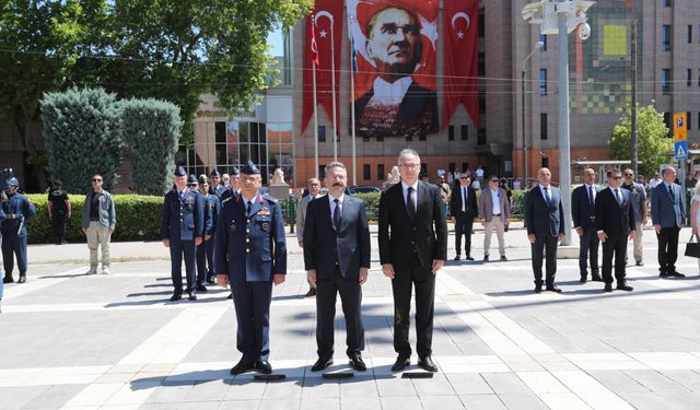 Atatürk'ün Eskişehir'i ziyaretinin 104'üncü yıl dönümü kutlandı