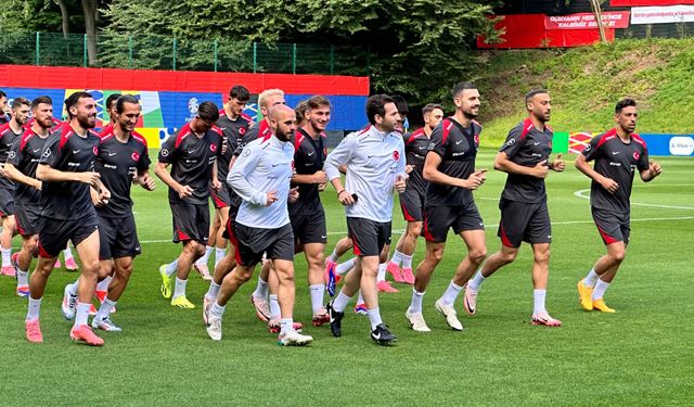A Milli Takım, Avusturya maçının hazırlıklarına başladı