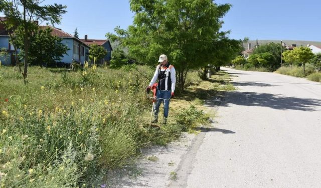 İnönü'de belediye çalışmaları sürdürülüyor