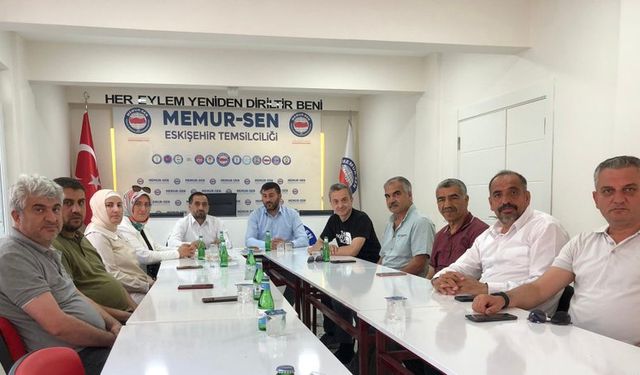 Memur Sen Eskişehir il teşkilatı bir araya geldi