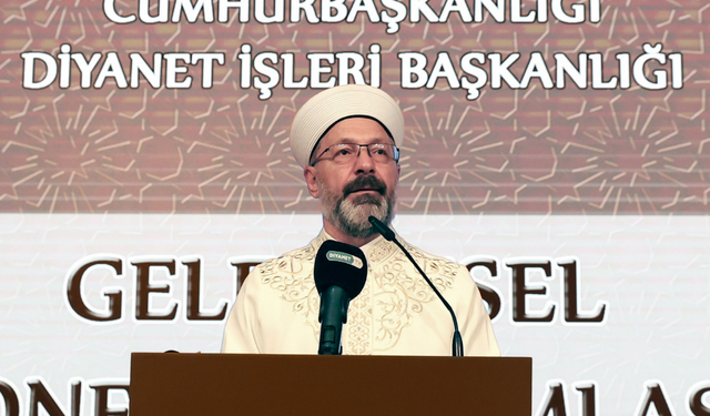 Diyanet İşleri Başkanı Erbaş’ın Kelime-i Şehadet’i yanlış okuduğu iddiasına yalanlama