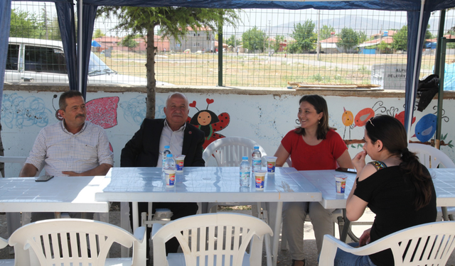 Alpu'da kermes etkinliği düzenlendi