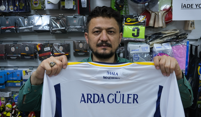 Arda Güler’in formaları Eskişehir'de yok satıyor