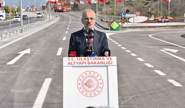 Bakan Uraloğlu açıkladı: Otoyollardan 21 milyon 67 bin 377 araç geçti