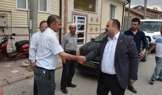 Başkan Hamamcı Orta ve Yenice Mahallesi sakinleriyle buluştu