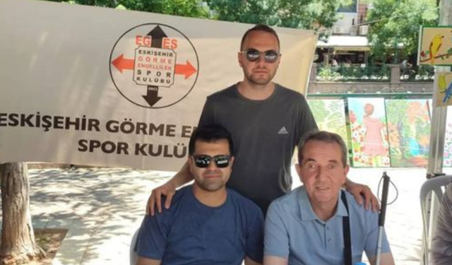 Eskişehir Görme Engelliler Spor Kulübü festivale katıldı