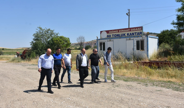 Başkan Hamamcı Küçük Sanayi Sitesi için keşfe çıktı