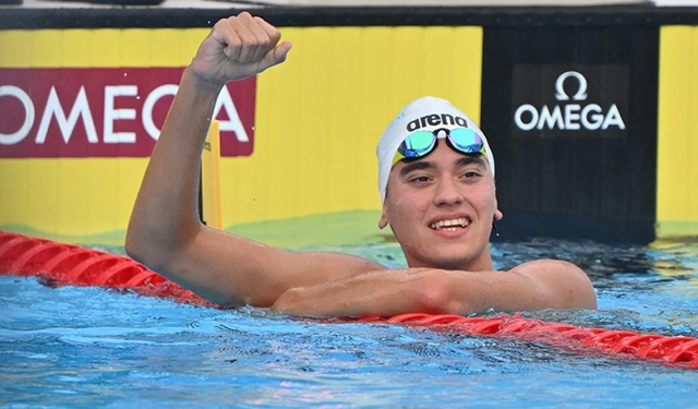 Milli yüzücü Tunçelli Avrupa şampiyonu