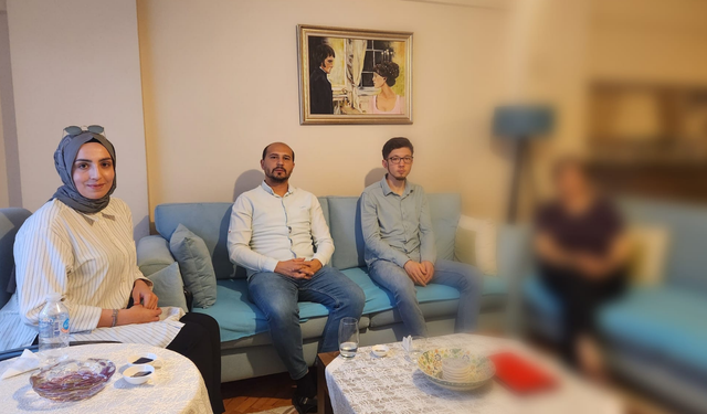 AK Parti Odunpazarı İlçe Gençlik Kolları Başkanı'ndan şehit ailesine ziyaret