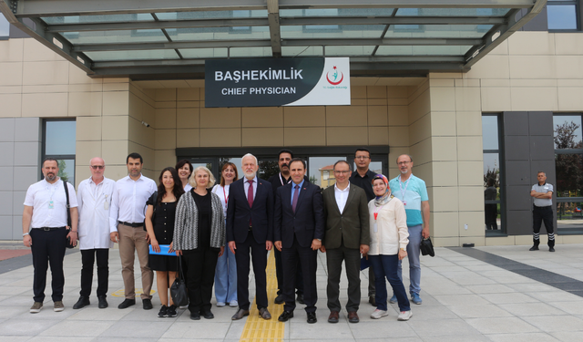 Şehir Hastanesi Başhekimliğine teknik ziyaret