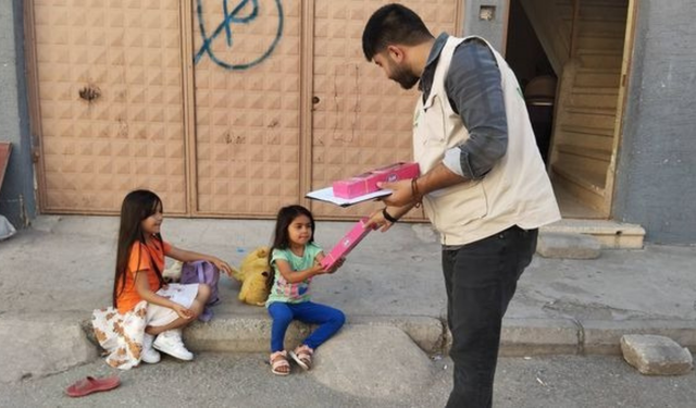 Umut Kervanı İnsani Yardım Vakfı'ndan ihtiyaç sahiplerine yardım eli