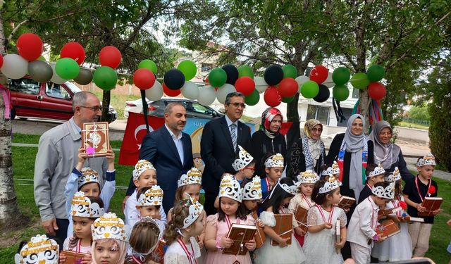 Tepebaşı İlçe Müftülüğü Kur'an Kurslarında yıl sonu heyecanı yaşanıyor