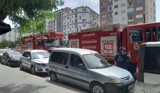 Eskişehir'de korkutan yangın