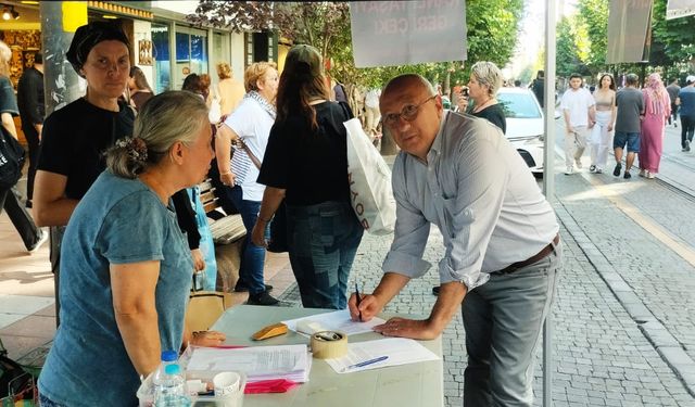 Eskişehir'den on binlerce imza: Yasayı geri çek