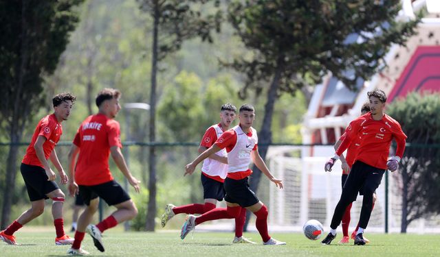 U19 Milli Takımı Avrupa Şampiyonası hazırlıklarını tamamladı