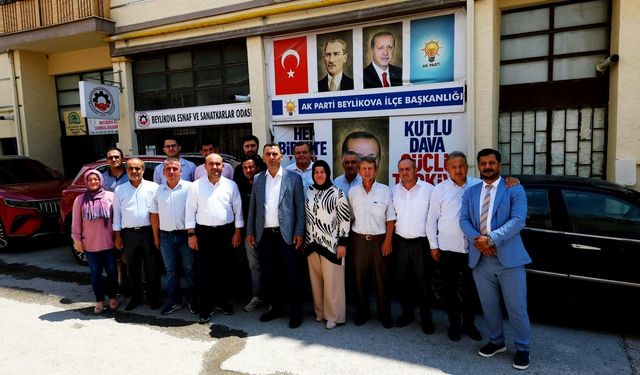 AK Parti Eskişehir İl Başkanı Gürhan Albayrak TOKİ çalışmalarını inceledi