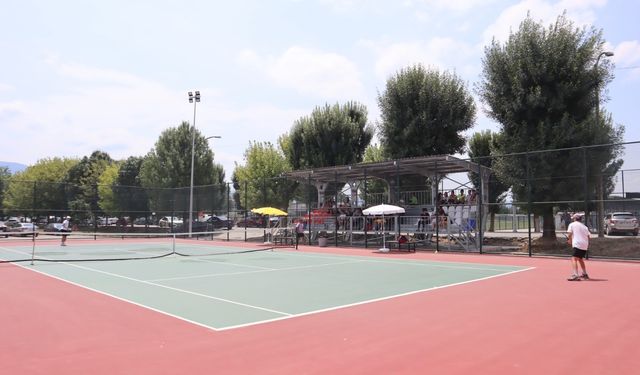 Eskişehirli sporcuların Ulusal Tenis Turnuvası heyecanı