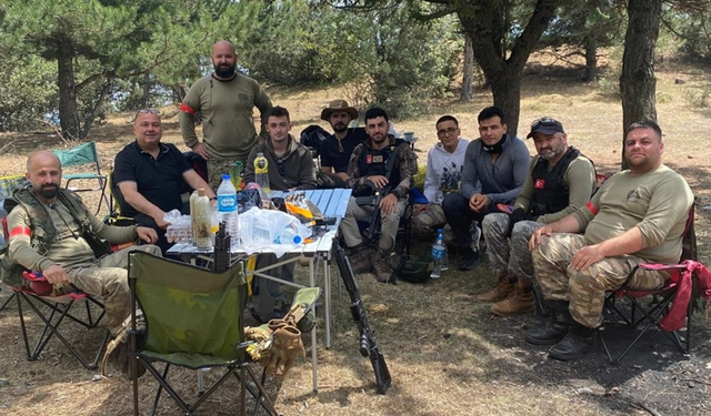 Eskişehir takımı Airsoft Oyunu için Merzifon'da