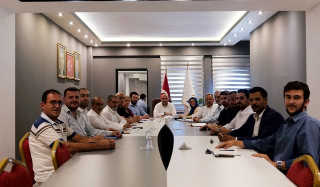 AK Parti Eskişehir İl Başkanlığı 'Haftalık Yönetim Kurulu Toplantısını' yaptı