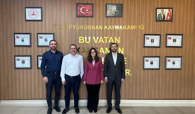 Büyükorhan Kaymakamlığı BEBKA'yı ağırladı