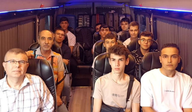 Eskişehir'den Avrupa'ya staj için gidiyorlar