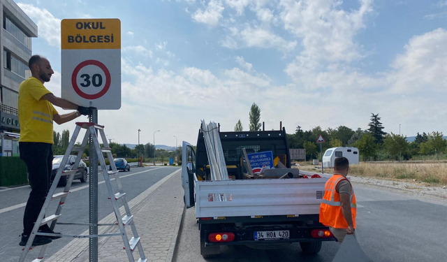 Eskişehir'de trafik güvenliği için gece gündüz mesai