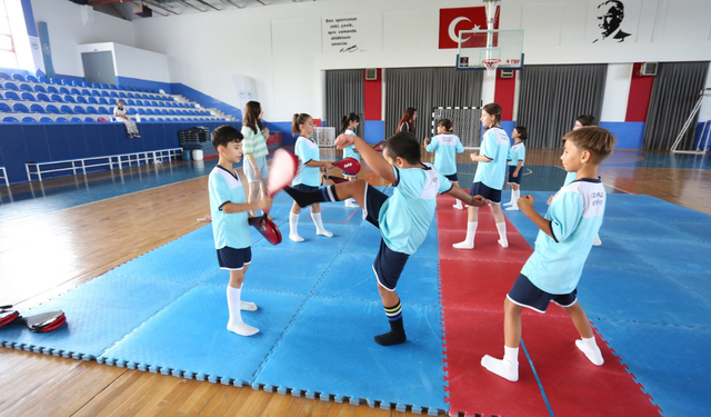 Eskişehir'de çocuklardan taekwondoya yoğun ilgi