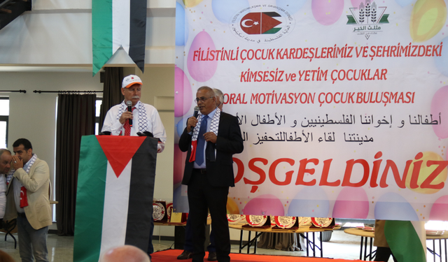 Eskişehir'de Filistin Yardımlaşma ve Dayanışma Derneği’nden Filistinli çocuklarla moral buluşması