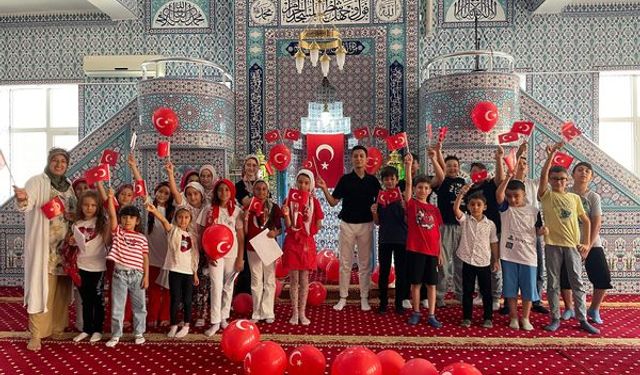 Kırım Camii Yaz Kur’an Kursu öğrencilerine program düzenlendi