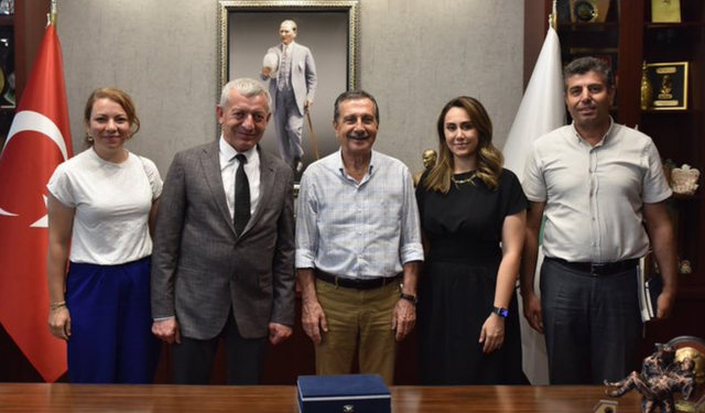Şaphane Belediye Başkanı Mutlu'dan Başkan Ataç'a ziyaret