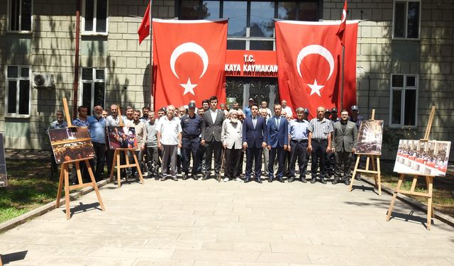 Sarıcakaya'da 15 Temmuz sergisi açıldı