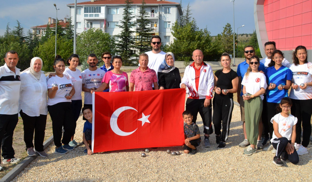 '15 Temmuz Demokrasi ve Milli Birlik Günü Bocce Turnuvası' düzenlendi