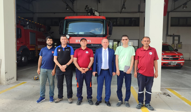 AFAD Eskişehir İl Müdürü Coşkun'dan Doç. Dr. Muammer Tün'e ziyaret