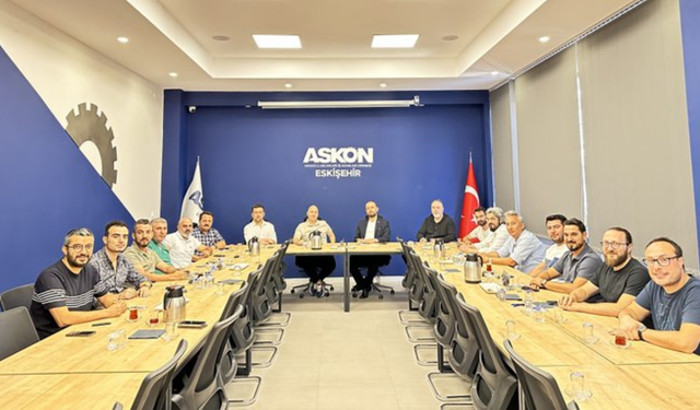 ASKON Eskişehir olağan genişletilmiş yönetim kurulu toplantısı yaptı