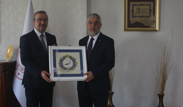 İl Müftüsü Bekir Gerek'ten veda ziyareti