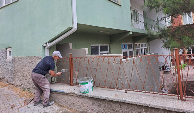 İnönü’de bakım onarım ve temizlik çalışmaları sürüyor