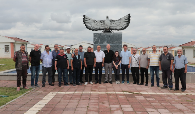 Odunpazarı Belediyesi’nden güvercin sever yetiştiricilere eğitim