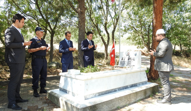 Kaymakam Orhan ve Başkan Dönmez'den anlamlı ziyaret