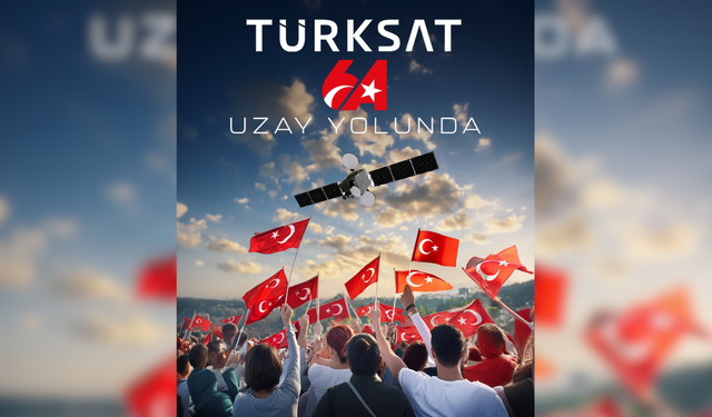 AK Parti Kadın Kolları Eskişehir İl Başkanlığı'ndan TÜRKSAT 6A paylaşımı