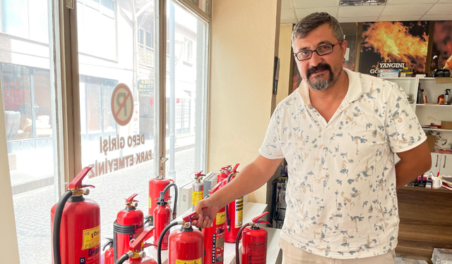 “Yangın tüpü çok büyük felaketlerin önüne geçebilir”