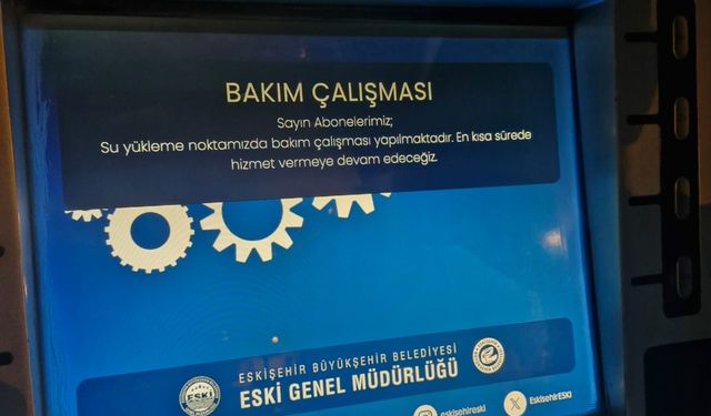 Eskişehir'de bozulan sumatik vatandaşı mağdur etti