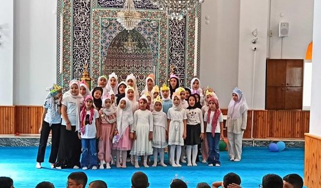 71 Evler Hilal Camii Yaz Kur’an Kursunda kapanış programı düzenlendi