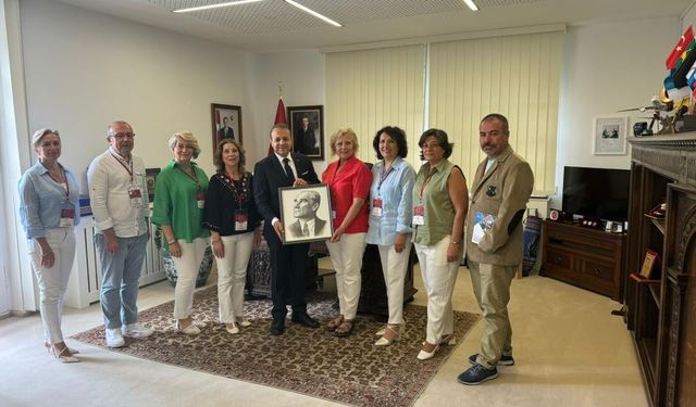 ERBALDER'den Prag Büyükelçisi Dr. Egemen Bağış'a ziyaret